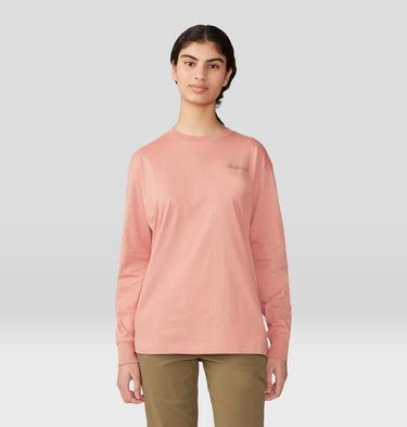 Logo Landscape Boxy Long Sleeve, Color: Washed Sun, image 5