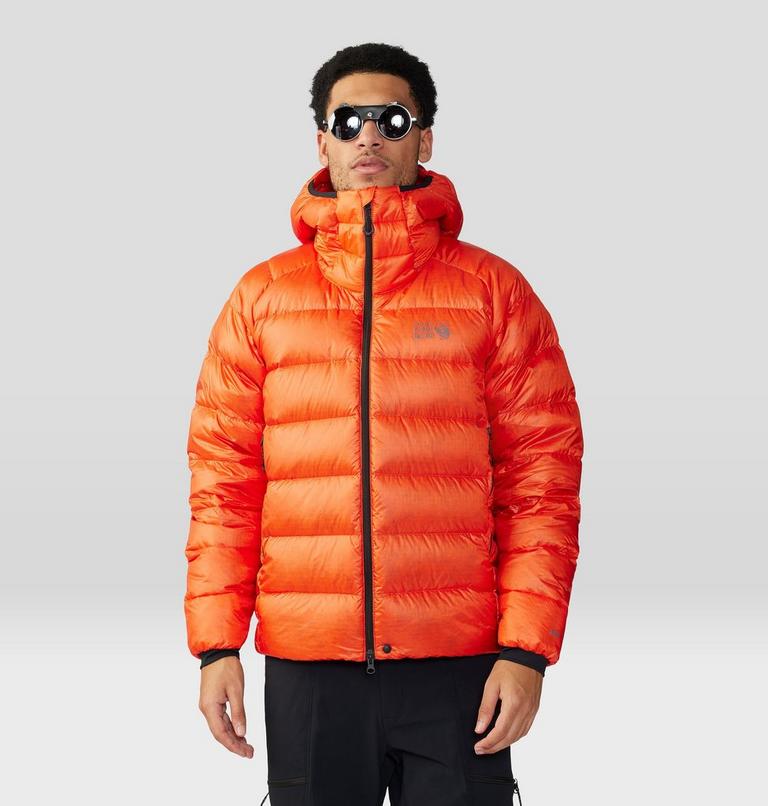 Doudoune à capuchon Phantom Alpine Homme, Color: State Orange, image 12