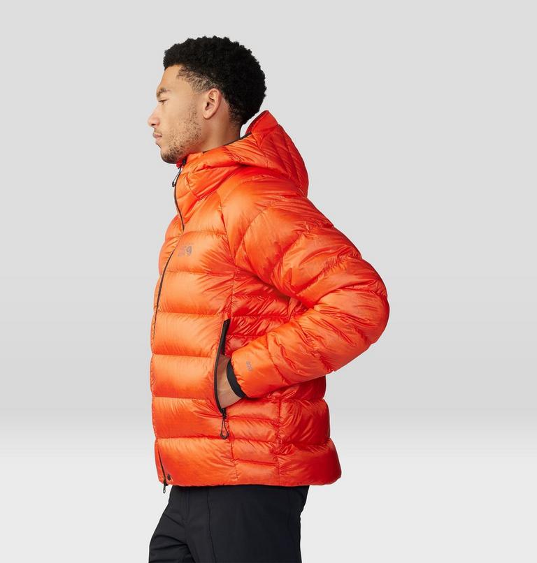 Doudoune à capuchon Phantom Alpine Homme, Color: State Orange, image 3