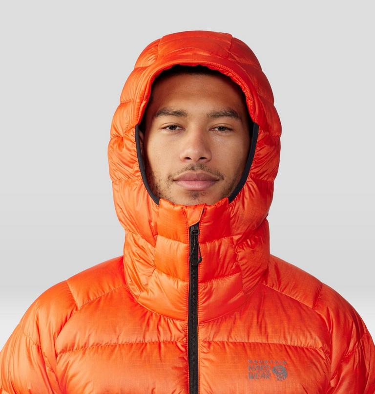 Doudoune à capuchon Phantom Alpine Homme, Color: State Orange, image 4
