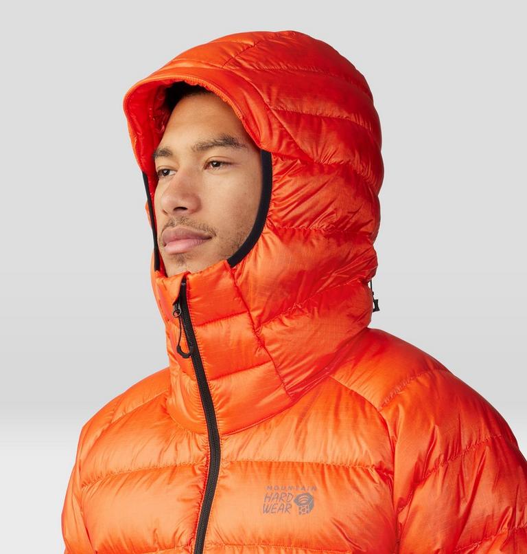 Doudoune à capuchon Phantom Alpine Homme, Color: State Orange, image 5