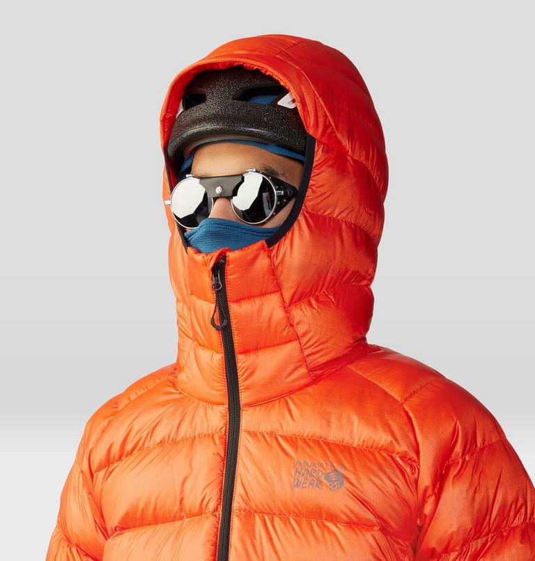Doudoune à capuchon Phantom Alpine Homme, Color: State Orange, image 6