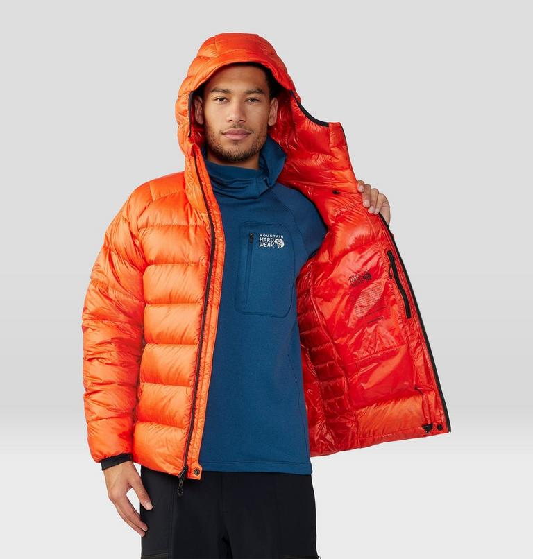 Doudoune à capuchon Phantom Alpine Homme, Color: State Orange, image 11