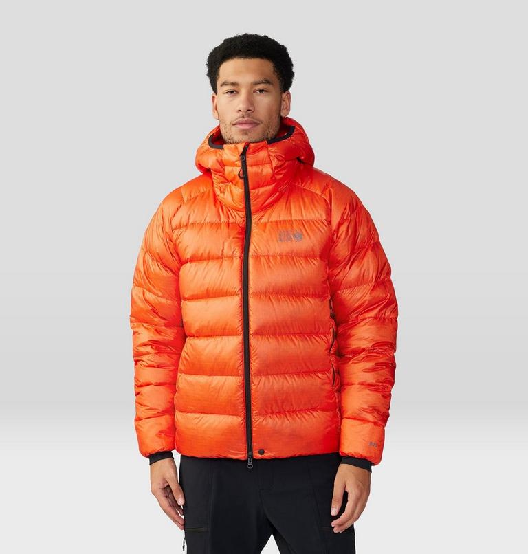 Doudoune à capuchon Phantom Alpine Homme, Color: State Orange, image 1