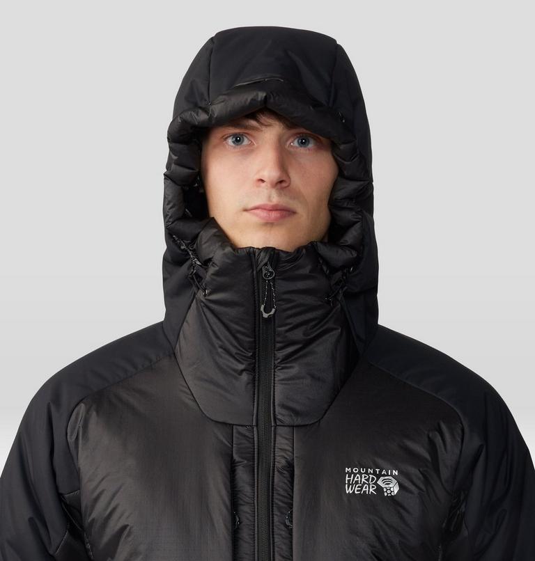 Manteau à capuchon Compressor Alpine Homme, Color: Black, image 4