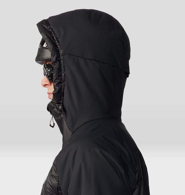 Manteau à capuchon Compressor Alpine Homme, Color: Black, image 5