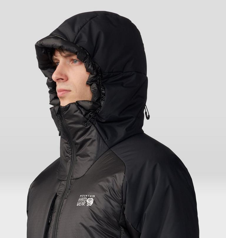 Manteau à capuchon Compressor Alpine Homme, Color: Black, image 6