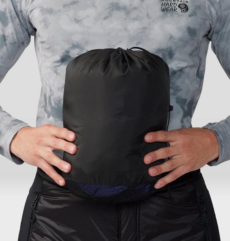 Men's Compressor Alpine Hooded Jacket, Color: Klein Blue, Black, image 9