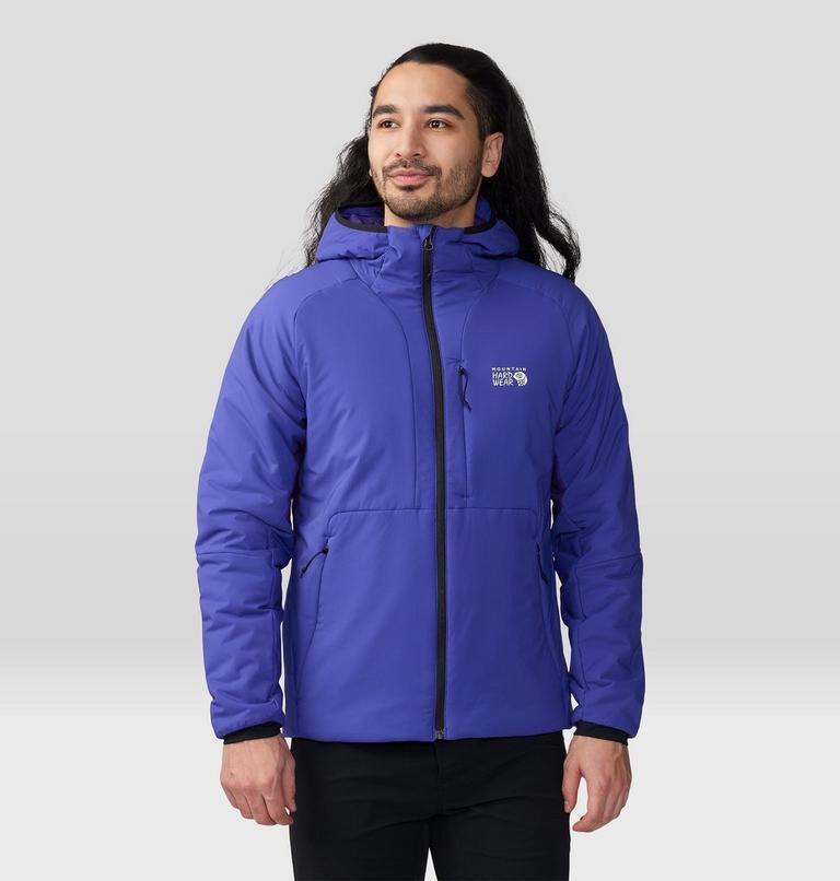 Chandail à capuchon Kor Stasis Homme, Color: Klein Blue, image 7