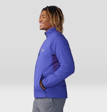 Men's Kor Stasis Jacket, Color: Klein Blue, Zodiac, image 3