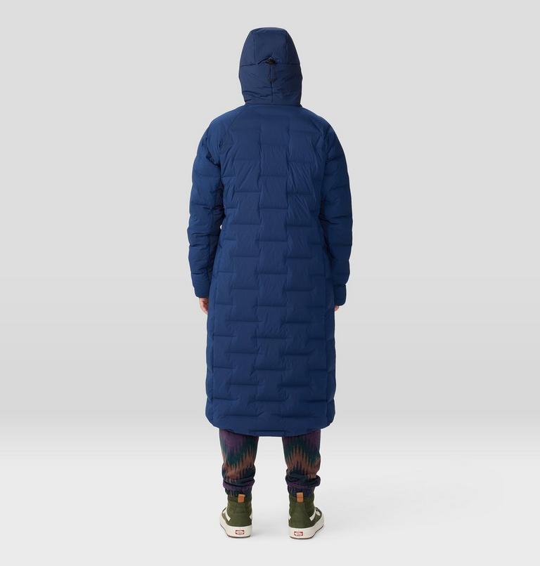 Women's Stretchdown Long Parka, Color: Outer Dark, image 2