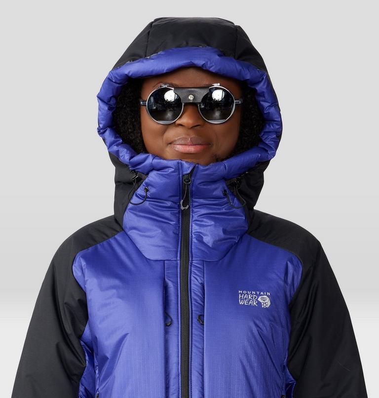 Manteau à capuchon Compressor Alpine Femme, Color: Klein Blue, Black, image 4