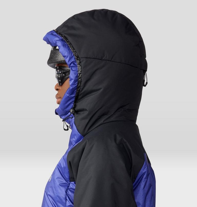 Manteau à capuchon Compressor Alpine Femme, Color: Klein Blue, Black, image 6