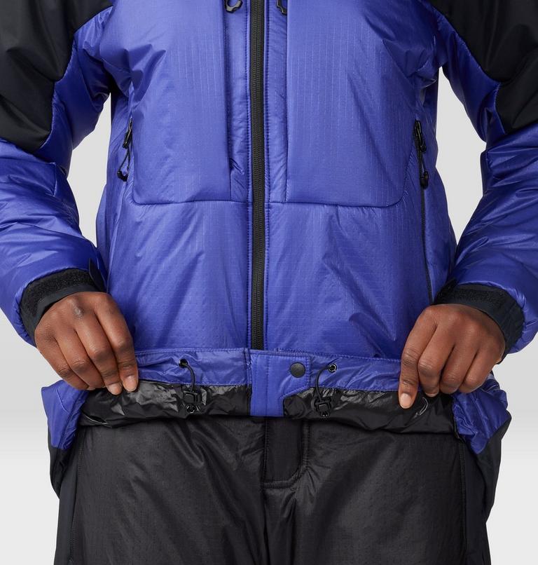 Manteau à capuchon Compressor Alpine Femme, Color: Klein Blue, Black, image 8