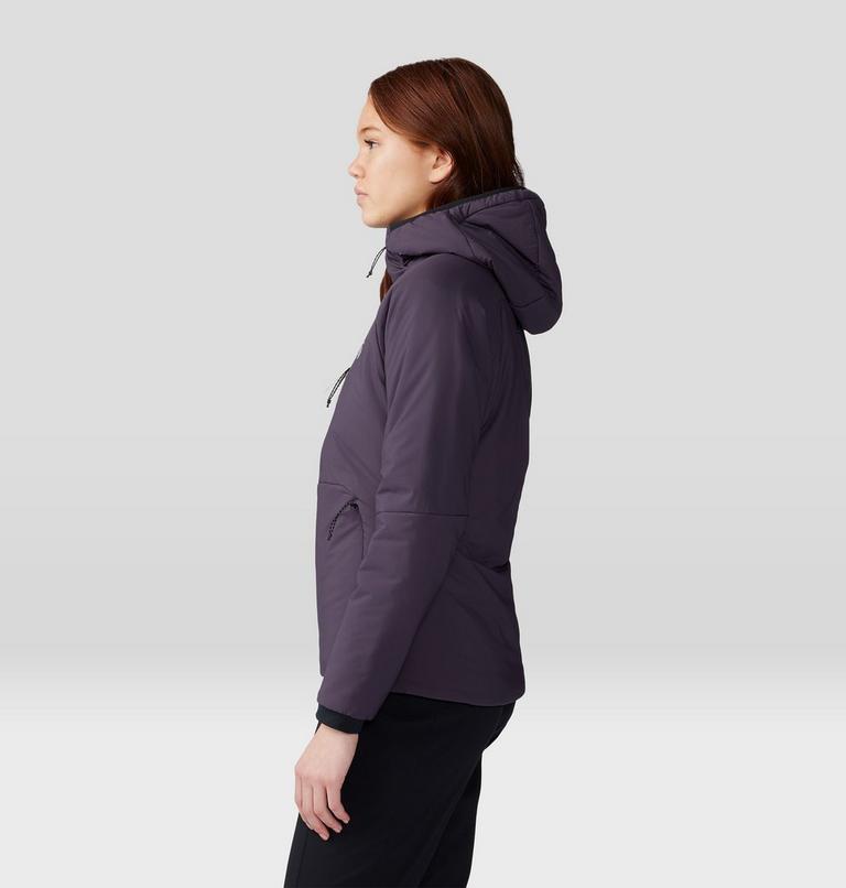 Women's Kor Stasis Hoody, Color: Blurple, image 3