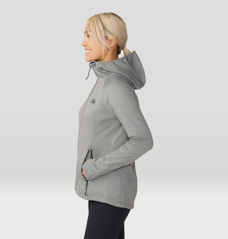Women's Sendura Hoody, Color: Foil Grey Heather, image 3
