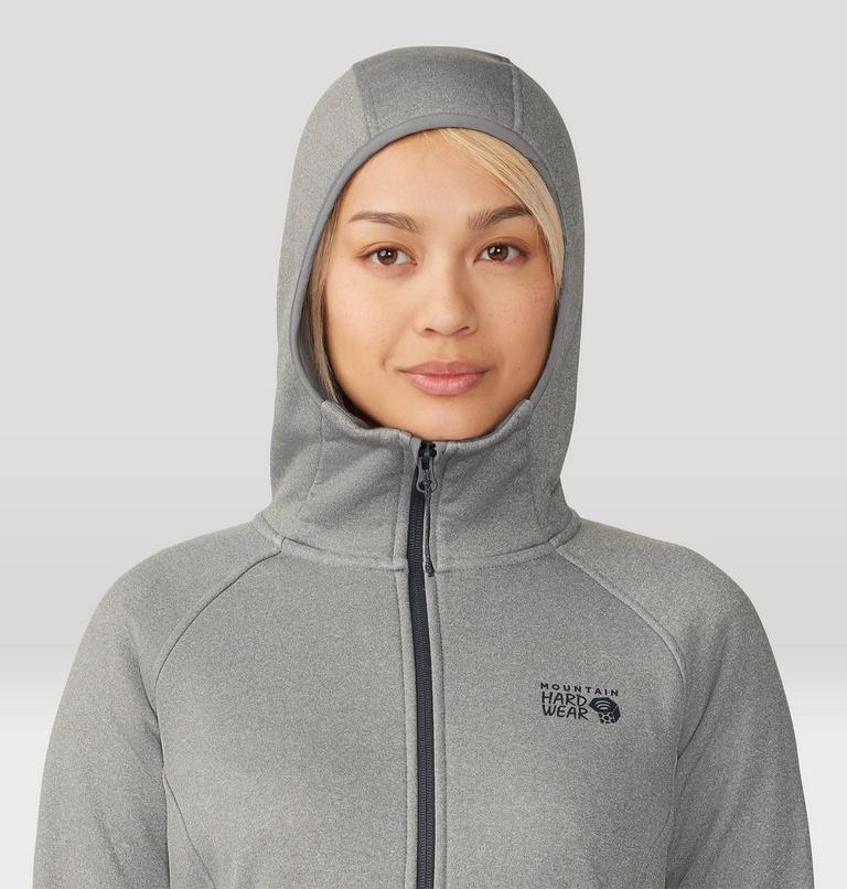 Women's Sendura Hoody, Color: Foil Grey Heather, image 4