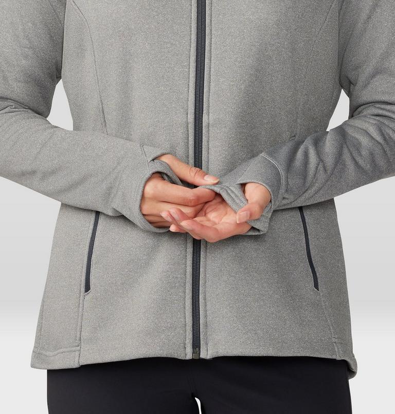 Women's Sendura Hoody, Color: Foil Grey Heather, image 6