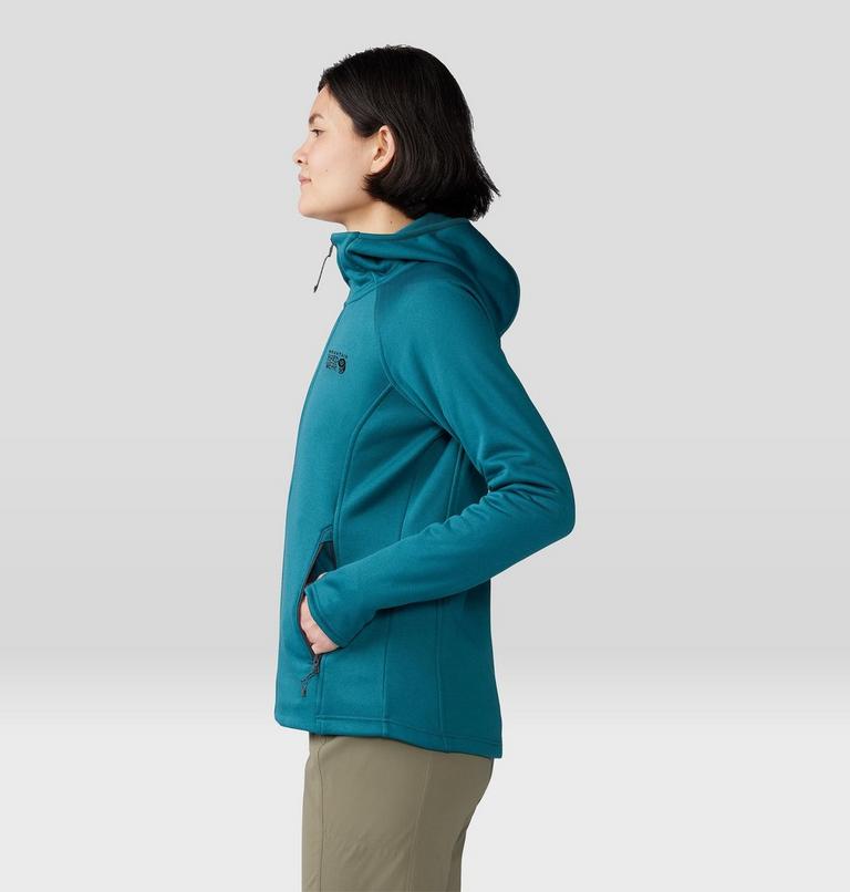 Women's Sendura Hoody, Color: Jack Pine Heather, image 3