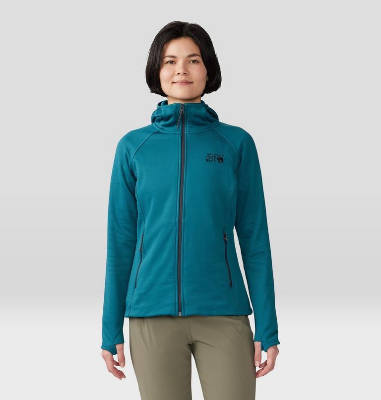 Women's Sendura Hoody, Color: Jack Pine Heather, image 1