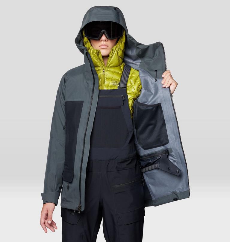 Women's Boundary Ridge GORE-TEX Jacket, Color: Volcanic, Black, image 7