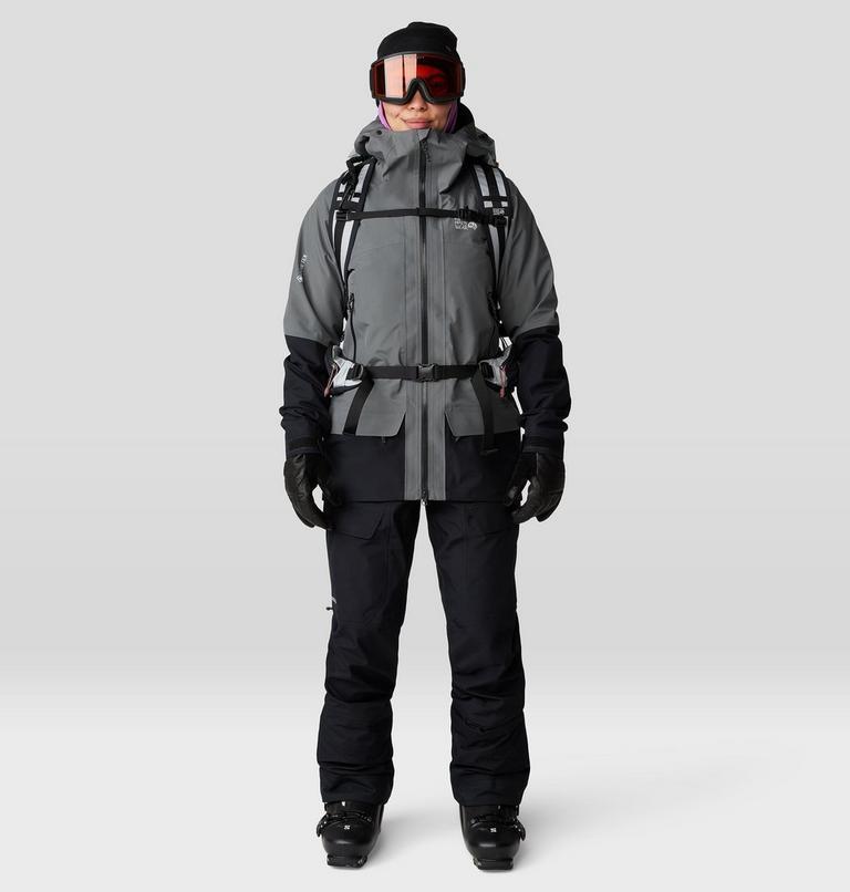 Women's Boundary Ridge GORE-TEX Jacket, Color: Sediment, Black, image 15