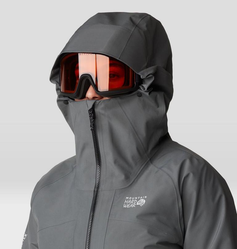 Women's Boundary Ridge GORE-TEX Jacket, Color: Sediment, Black, image 5