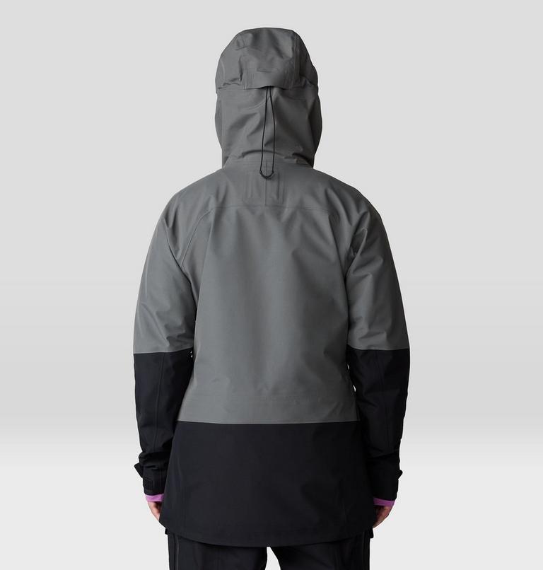 Women's Boundary Ridge GORE-TEX Jacket, Color: Sediment, Black, image 2