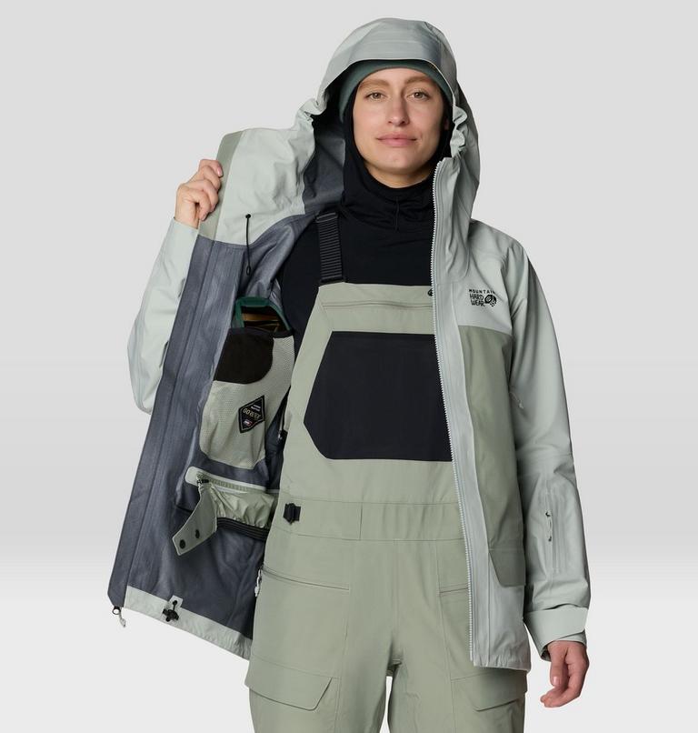 Women's Boundary Ridge GORE-TEX Jacket, Color: Gamma Grey, Silt Grey, image 10