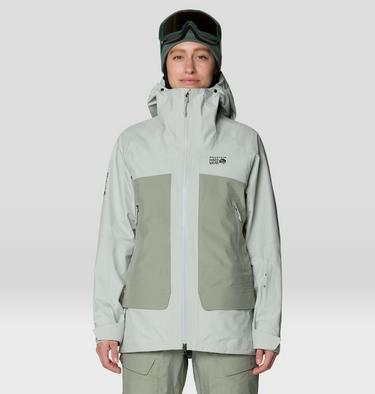 Women's Boundary Ridge GORE-TEX Jacket, Color: Gamma Grey, Silt Grey, image 5
