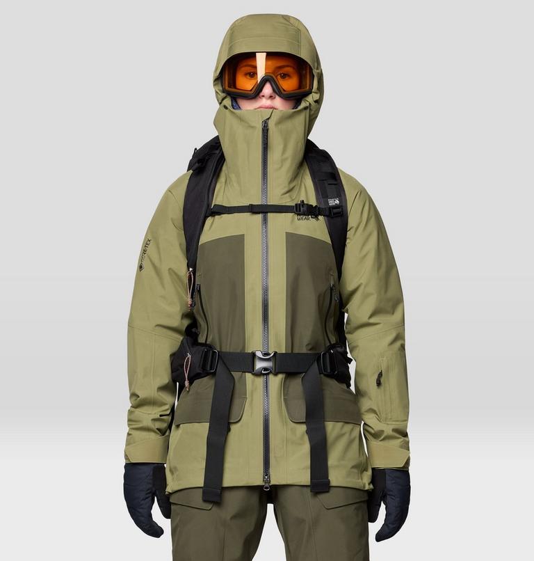 Women's Boundary Ridge GORE-TEX Jacket, Color: Landslide, Dark Pine, image 5