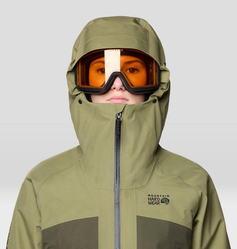 Women's Boundary Ridge GORE-TEX Jacket, Color: Landslide, Dark Pine, image 9