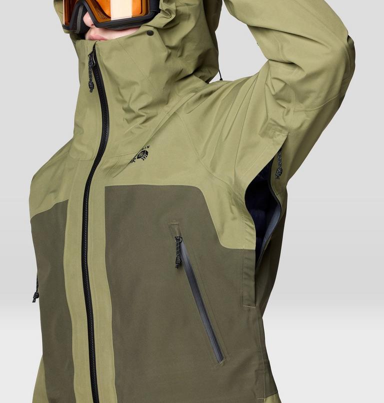 Women's Boundary Ridge GORE-TEX Jacket, Color: Landslide, Dark Pine, image 12