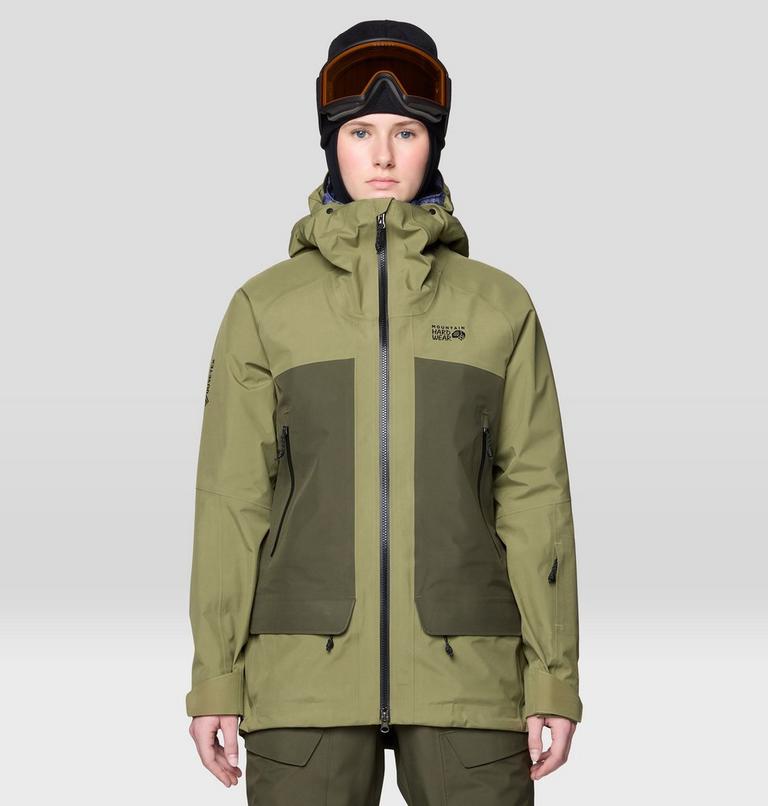 Women's Boundary Ridge GORE-TEX Jacket, Color: Landslide, Dark Pine, image 1