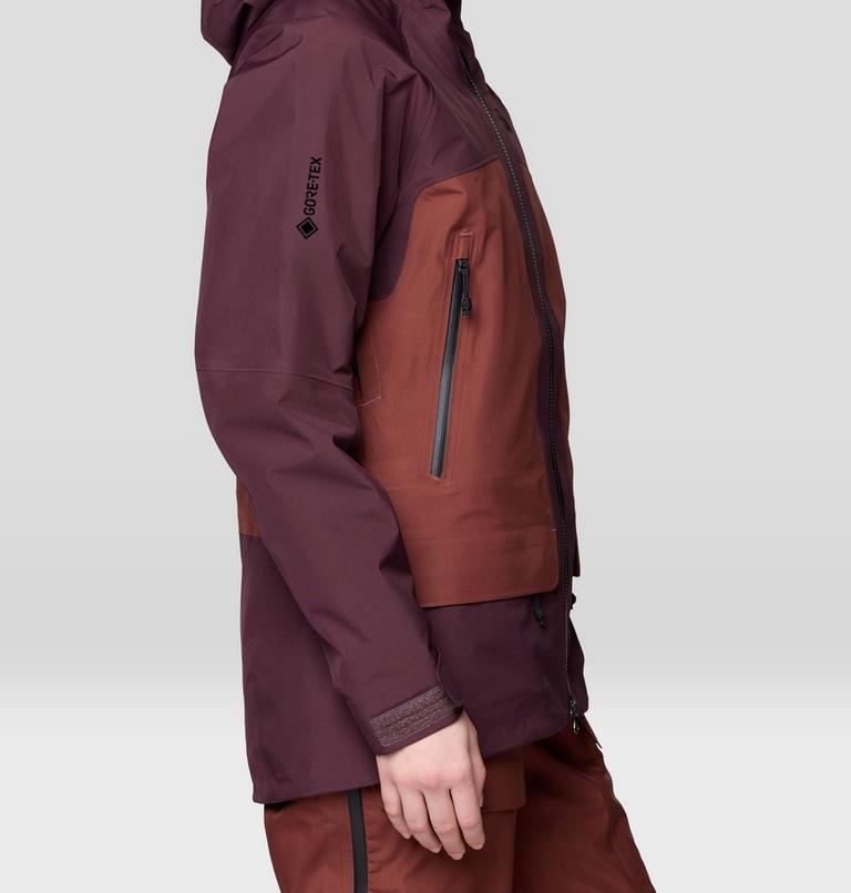 Women's Boundary Ridge GORE-TEX Jacket, Color: Blackberry, Bourbon Brown, image 16