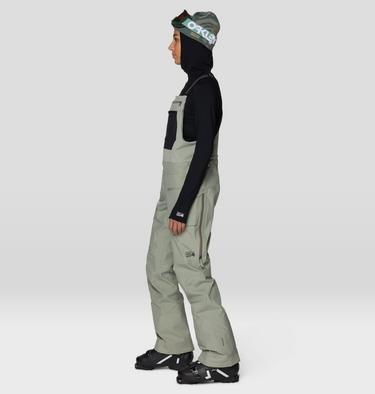 Women's Boundary Ridge GORE-TEX&reg; Bib, Color: Silt Grey, image 4