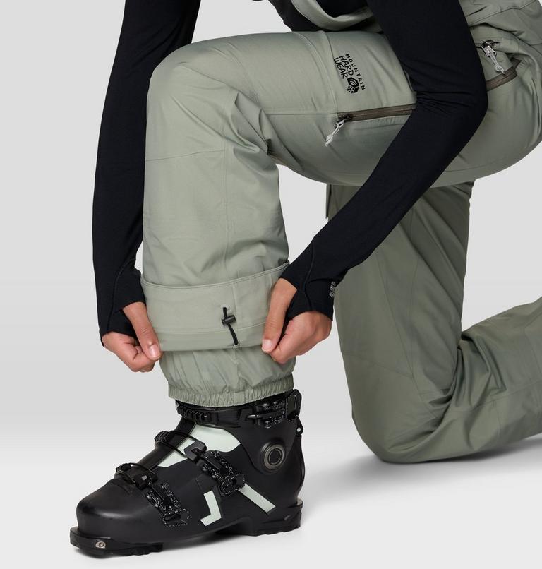 Women's Boundary Ridge GORE-TEX&reg; Bib, Color: Silt Grey, image 10