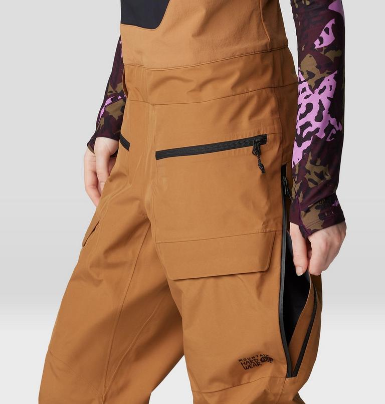 Women's Boundary Ridge GORE-TEX Bib, Color: Copper Clay, image 8