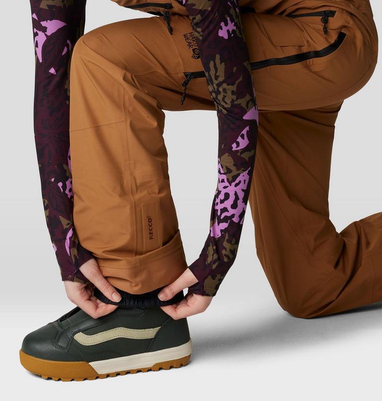 Women's Boundary Ridge GORE-TEX Bib, Color: Copper Clay, image 10