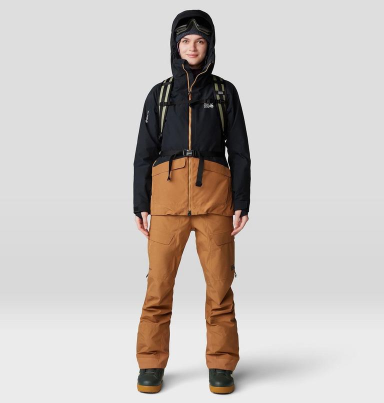 Women's Boundary Ridge GORE-TEX Bib, Color: Copper Clay, image 11