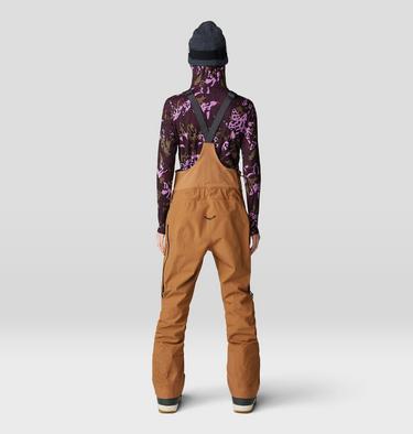 Women's Boundary Ridge GORE-TEX Bib, Color: Copper Clay, image 7