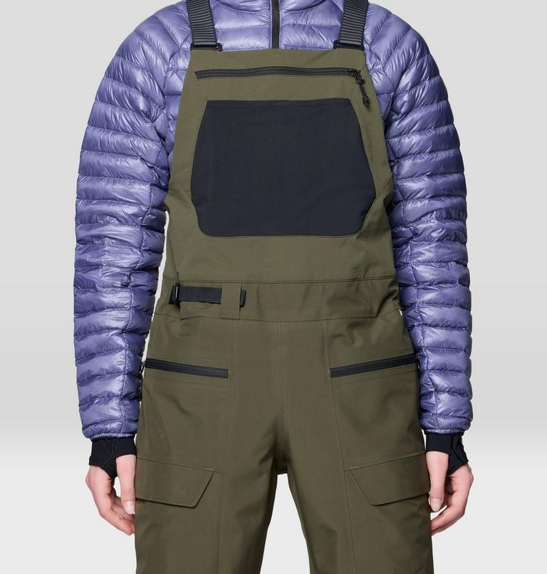 Women's Boundary Ridge GORE-TEX Bib, Color: Dark Pine, image 7