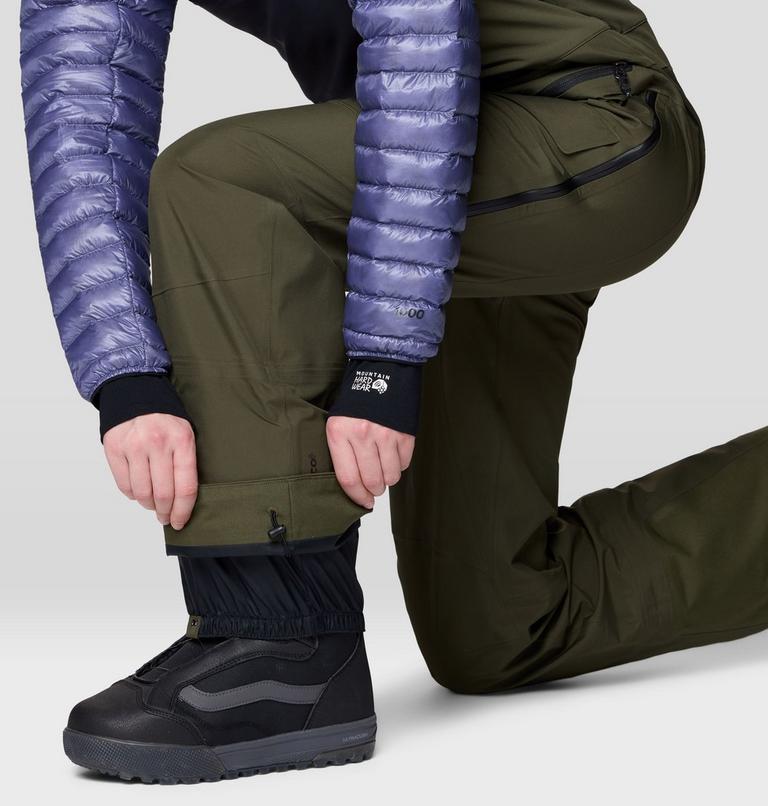 Women's Boundary Ridge GORE-TEX Bib, Color: Dark Pine, image 11