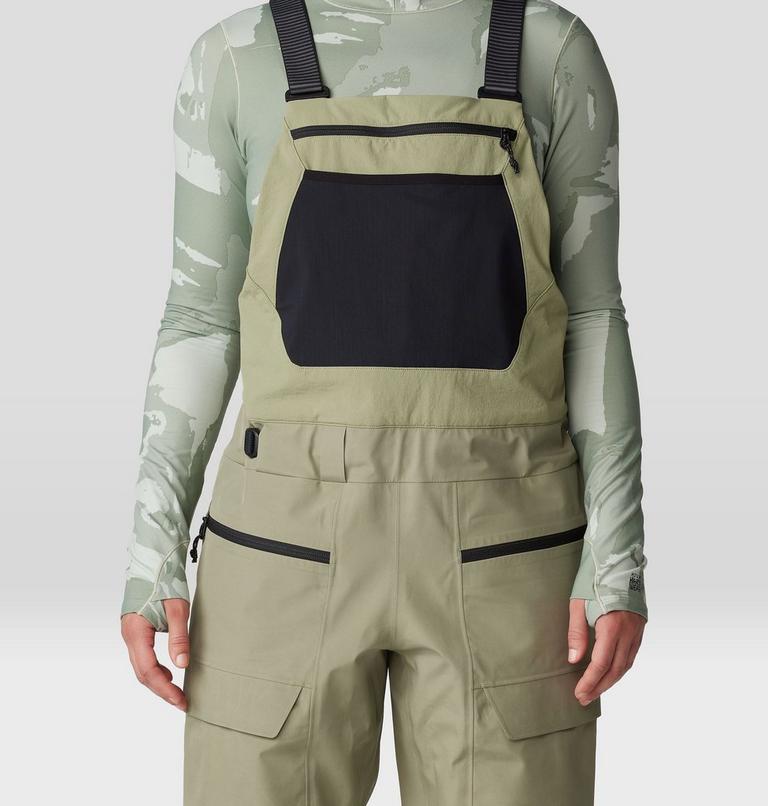 Women's Boundary Ridge GORE-TEX Bib, Color: Mantis Green, image 6