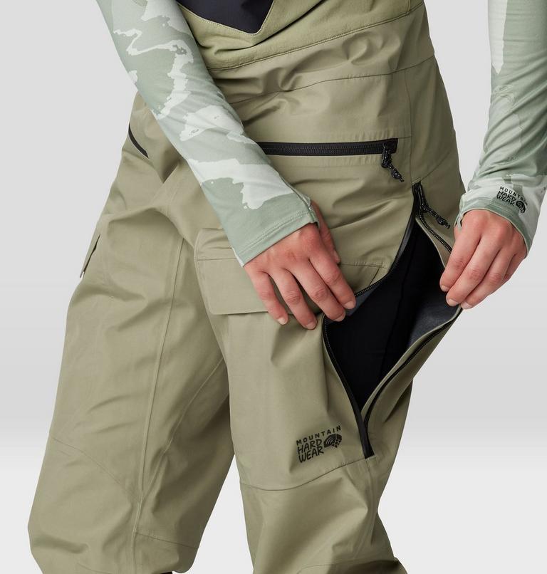 Women's Boundary Ridge GORE-TEX Bib, Color: Mantis Green, image 9