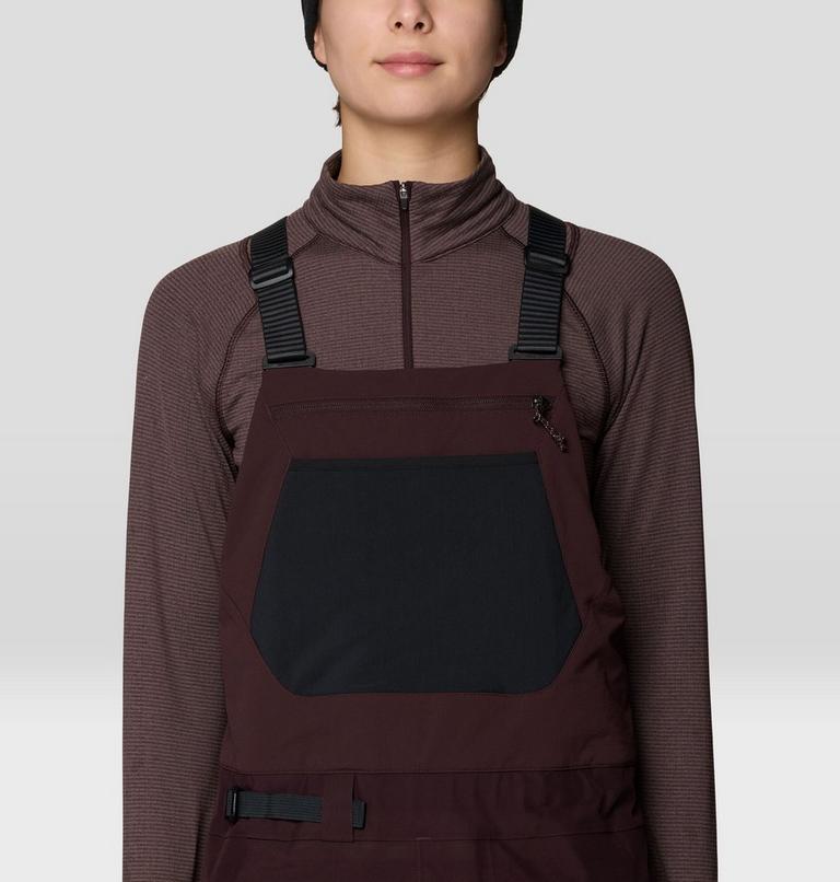 Women's Boundary Ridge GORE-TEX&reg; Bib, Color: Deep Mulberry, image 7