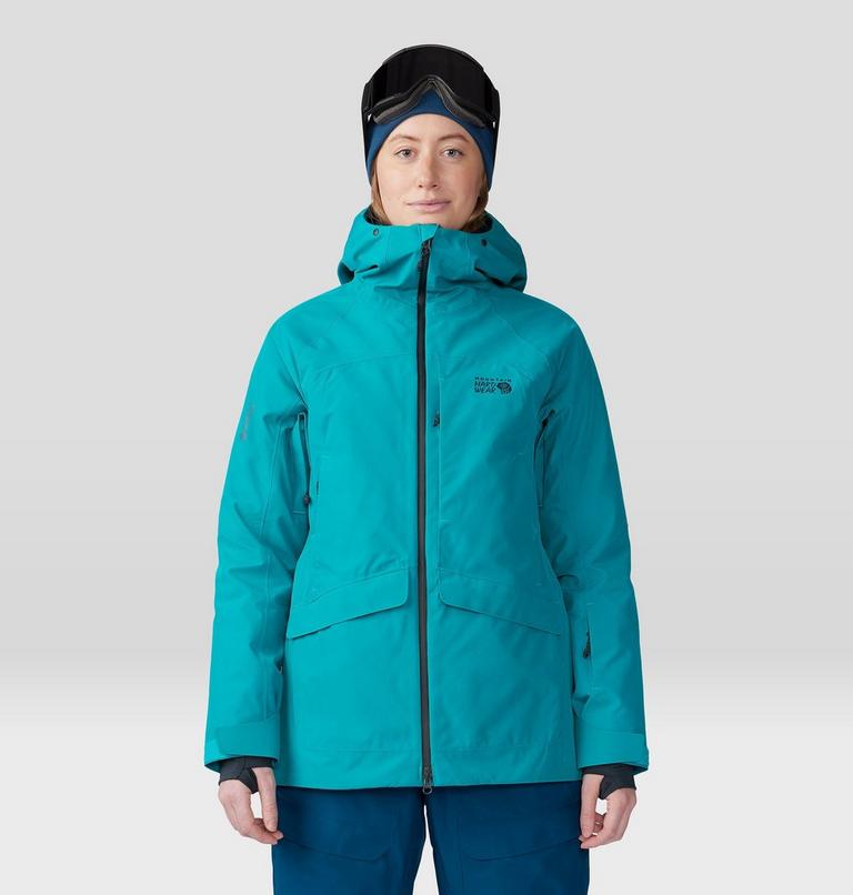 Manteau Cloud Bank GORE-TEX Femme, Color: Synth Green, image 13
