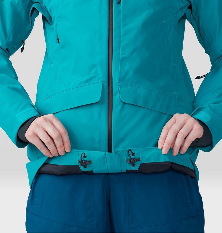 Manteau Cloud Bank GORE-TEX Femme, Color: Synth Green, image 10