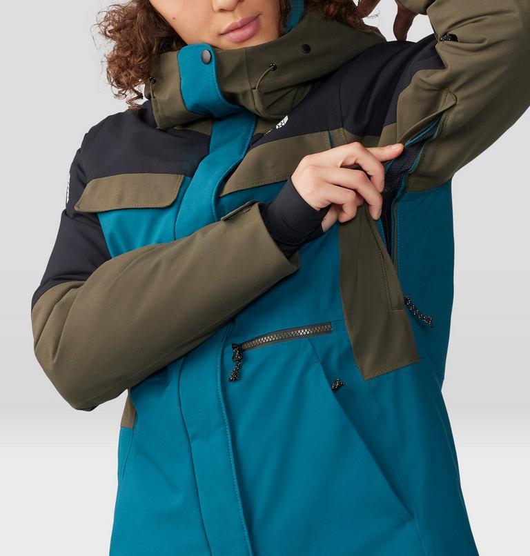 Women's Powder Maven Parka, Color: Jack Pine, image 8