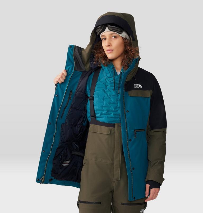 Women's Powder Maven Parka, Color: Jack Pine, image 11